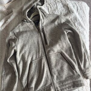 Outdoor Research Heathered Gray Zip-Up Hoodie